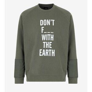 Armani Exchange Green Crewneck Sweatshirt. Size S